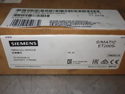 New | in-Stock SIEMENS 6ES71934CA500AA0 Terminal Blocks Ohio US | HGR 24 #1187209