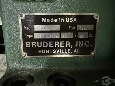 USED 1996 BRUDERER BSTA 60IIUSL
