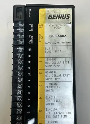 Used GE FANUC IC660BBD100 PLC Input & Output Ohio US | Surplus Asset Holdings #1241361