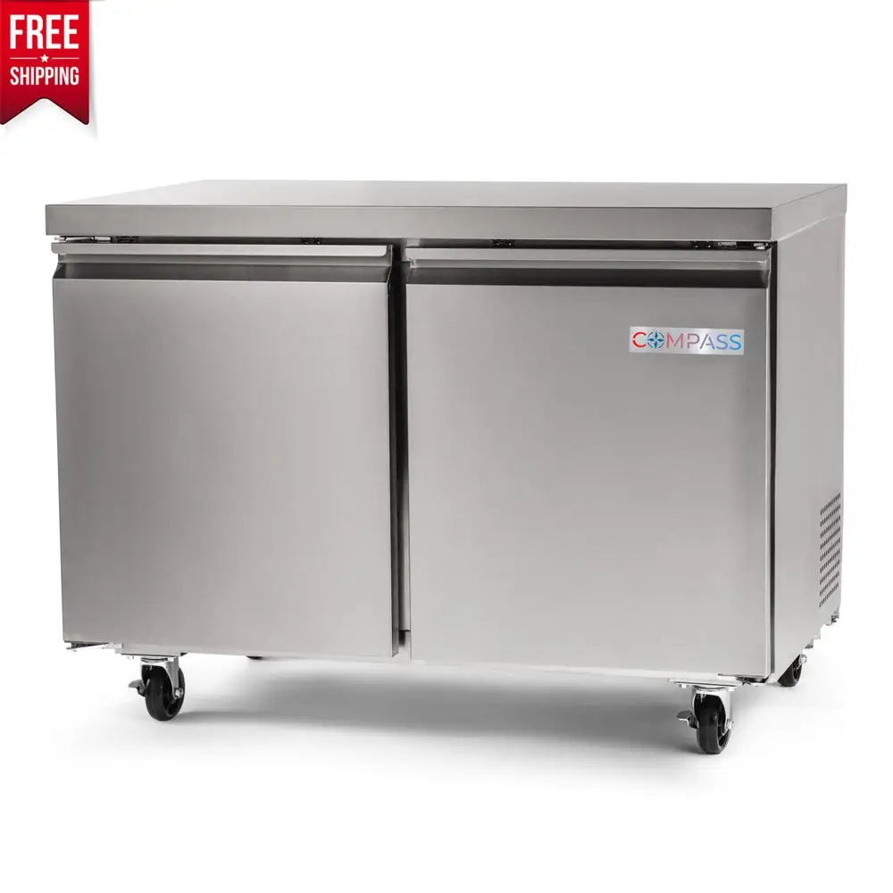 Compass PLG-PUC48R 47 1/4" W Undercounter Refrigerator w/ (2) Doors, 115v