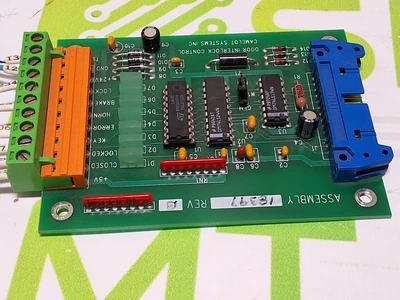 CAMELOT SYSTEMS 18397 DOOR INTERLOCK CONTROL BOARD