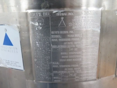 Precision Stainless Steel Portable 100 Liter Jacketed Vessel Tank Fermentation