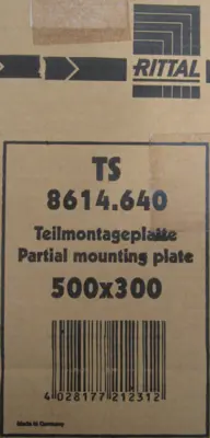 NEW RITTAL TS8614.640 PARTIAL MOUNTING PLATE TS8614640