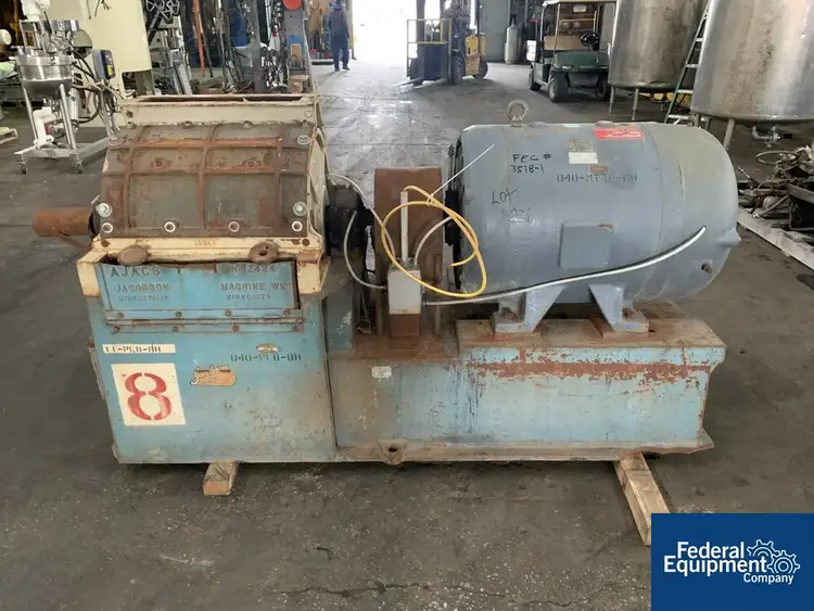 Used Jacobson Jacobson Hammer Mill, C/S, 125 HP Hammer Mills Ohio US | Federal Equipment Company 24 #126323