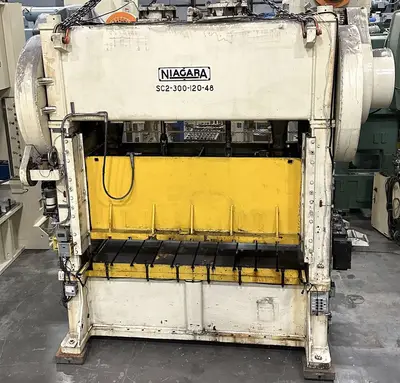 USED NIAGARA NIAGARA SC2-300-120-48 PRESS