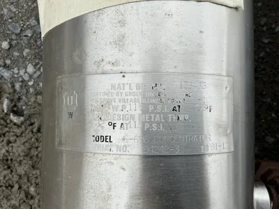 Groen E696 Concentrator – Vertical Thin Film Evaporator stainless steel