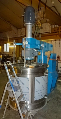 R&B Combination Scraped Arm Stirrer & Turbine/Sawtooth Mixer 1.1 & 15Kw