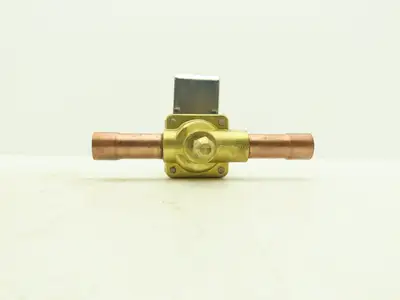 Alco Controls Brass Solenoid Valve 120V 50/60Hz 3/4" Copper Sweat Connection