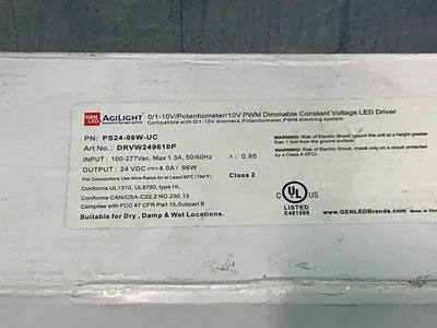 Used AGILIGHT PS2496WUC Single Output Power Supplies Ohio US | HGR 24 #1276897
