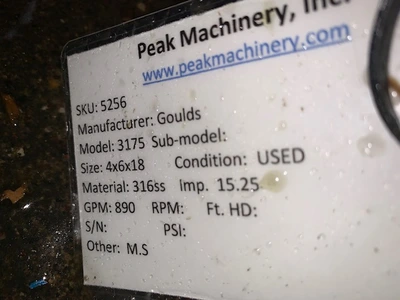 USED Goulds 3175