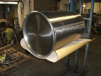 100L S/S Mixer Drum