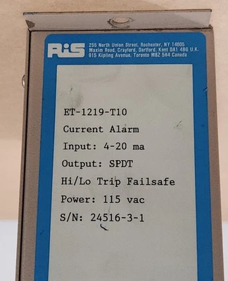 USED RIS ET-1219-T10
