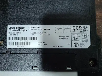 Used 2005 ALLEN-BRADLEY 1756-CNB Misc Electrical & Power Parts British Columbia CA | Lenmark #248560