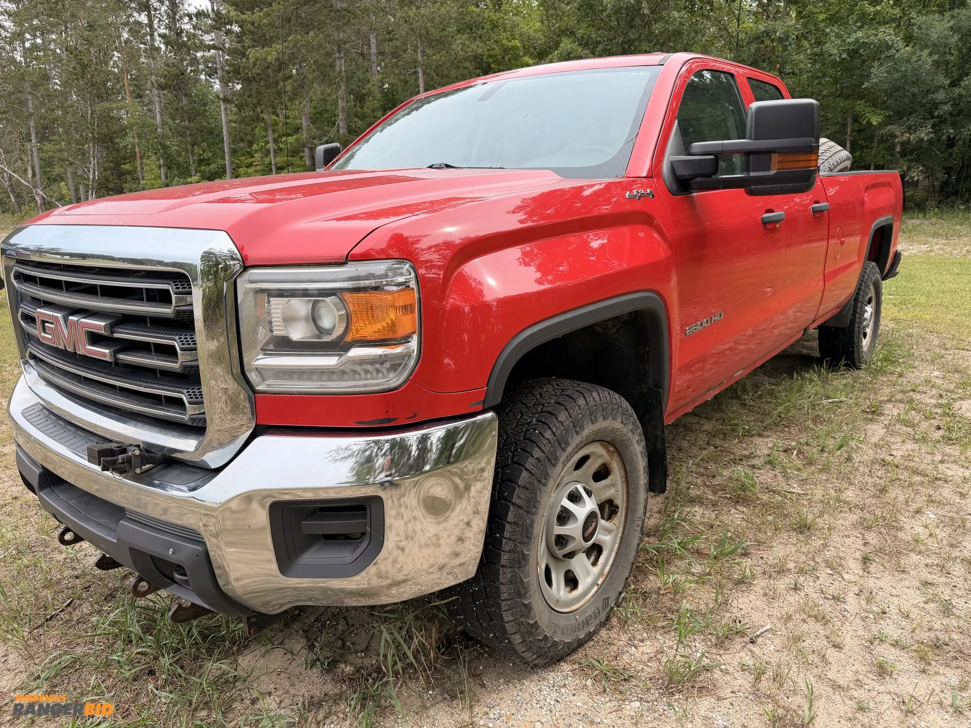 Used 2017 GMC 2500HD WITH A 6.0L V8 OHV 16V FFV ENGINE. Pickup Trucks Michigan US | Miedema Asset Management Group #1437091
