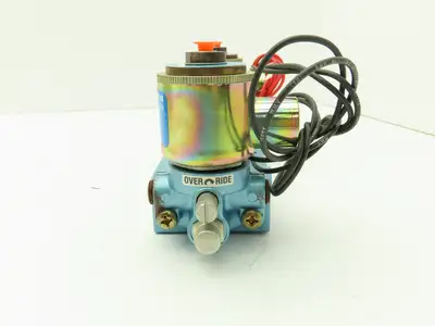 Honeywell Skinner S3FFHAL3 Solenoid Valve 5-Way 3 Pos 24VDC 150 PSI 3/8" NPT
