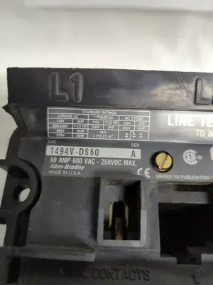 USED ALLEN-BRADLEY 1494V-DS60