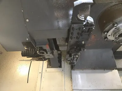 2018 Leadwell V-50i VMC w/ 30-Slot ATC, Conveyor, Fanuc Oi-MF Controller