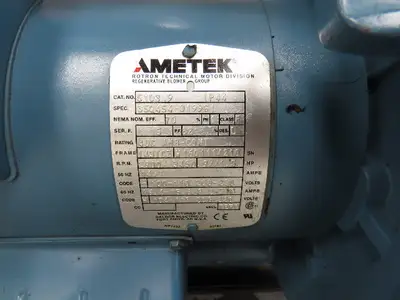 Used AMETEK _UNKNOWN_ Vacuum Pumps Indiana US | Arrow Industrial #1367440