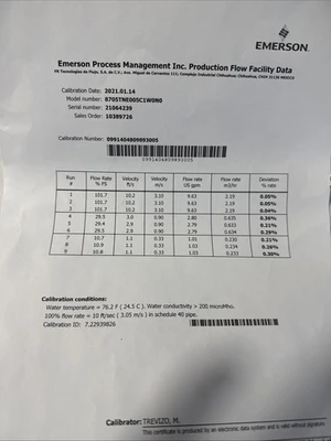 NEW Rosemount 8705TNE005C1W0N0