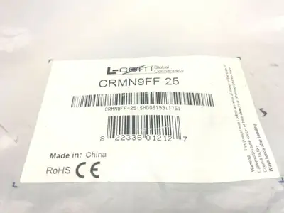 CRMN9FF-25 | L-Com  Molded Dual Female D-Sub Cable 25' - New