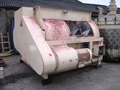 2,000L Tatum Forberg Twin Shafted Stainless Steel Mixer 22 kw