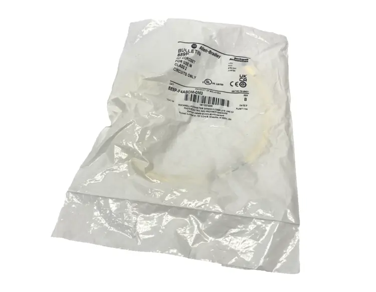 New | in-Stock Allen Bradley 889P-F4ABDM-0M3 Connector Accessories Michigan US | Maverick Industrial Sales #1393040