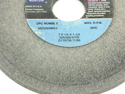 Used NORTON GRINDING WHEELS Tooling & Accessories (Other) Michigan US | Maverick Industrial Sales #1091619