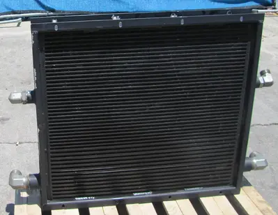 Sullair Air Oil Cooler 02250081-393 Part Replacement 50 HP Screw Air Compressor