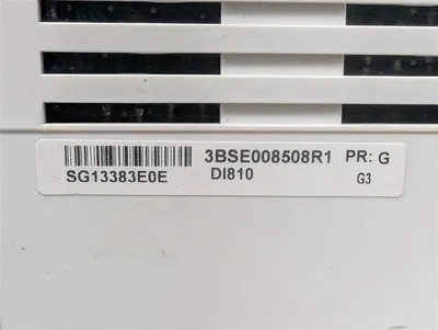 ABB 3BSE008508R1 DI810 16 Channel Digital Input Module PR:G Used