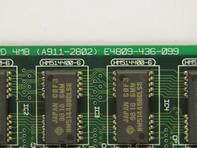 Okuma 1911-2802 Opus7000 DRAM Card 4MB Circuit Board