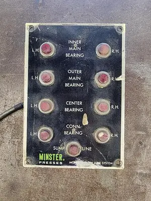 Minster Monitor Flow Lube System Indicator *Sold Individually*