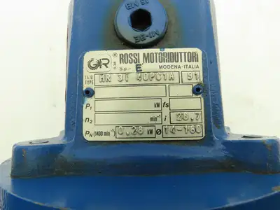 Rossi MR 3i 40 PC1A Inline Gearbox 28.7:1 Reducer .28kw 49rpm IEC 71 Frame