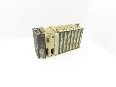 Hitachi HIDIC H-300 PLC Controller Rack w/3 Input 3 Digital & 1 Analog Output