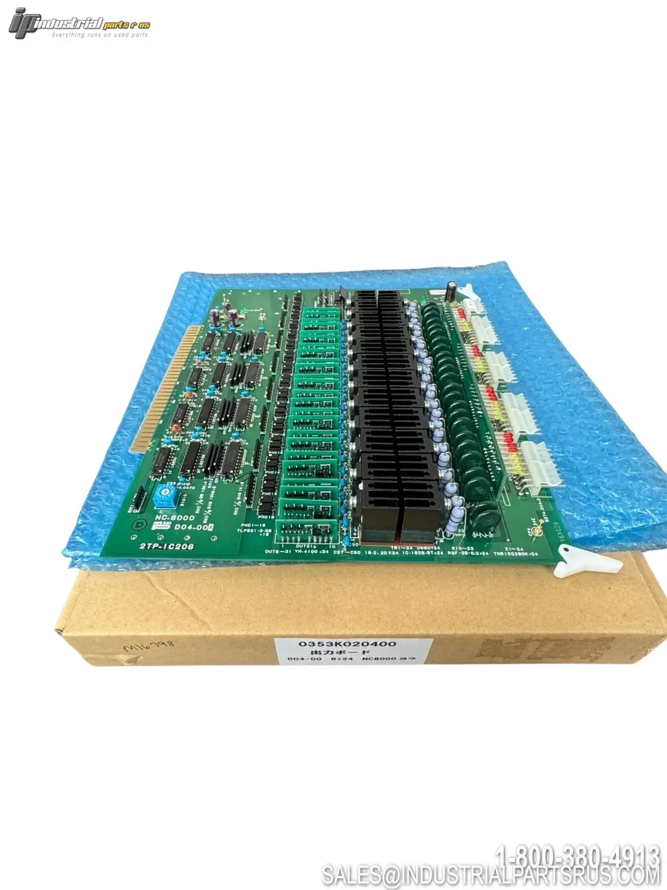 New | in-Stock NISSEI NC-8000 D04-00A I/O Boards & Replacement Parts Kentucky US | Industrial Parts R Us Inc. #1502461