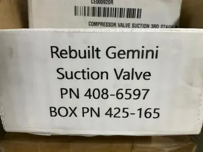 Gemini Suction Valve PN 425-165
