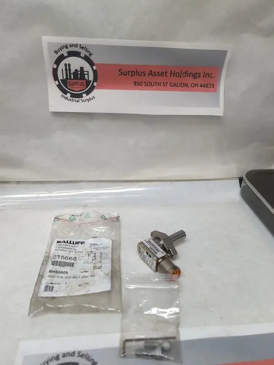 New | in-Stock BALLUFF BHS0009 Relays & Switches | Surplus Asset Holdings #1205688