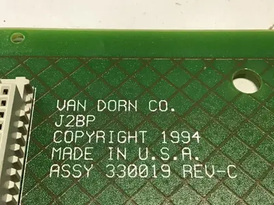 USED VAN DORN PC330-019 330-019