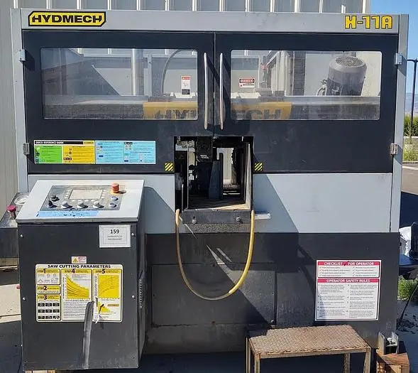 Used 2017 HYD-MECH H-11A HORIZONTAL DUAL COLUMN BAND SAW Horizontal Dual Column Band Saws California US | Bay Area CNC Machinery #835107