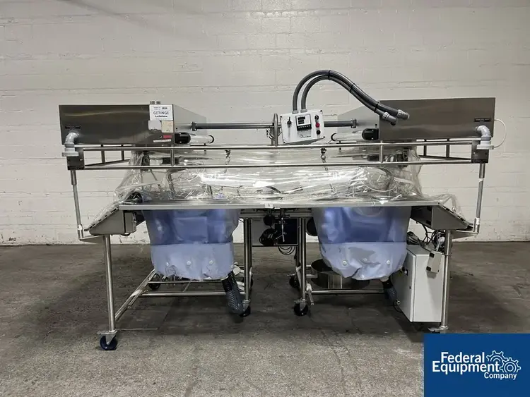 Used Getinge Getinge La Calhene 1/2 Body Soft Wall Isolator Glove Boxes Ohio US | Federal Equipment Company #130284