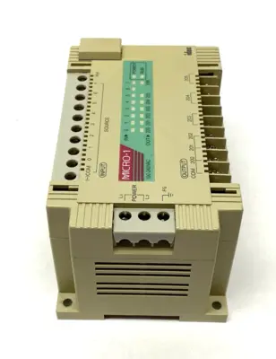 USED IDEC MICRO-1 CPU UNIT 8-INPUTS, 6-OUTPUTS, 600-STEPS PROGRAM CAPACITY