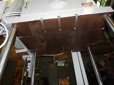 25 TON KEYSTONE 4 POST UP-ACTING HYDRAULIC TRIM PRESS
