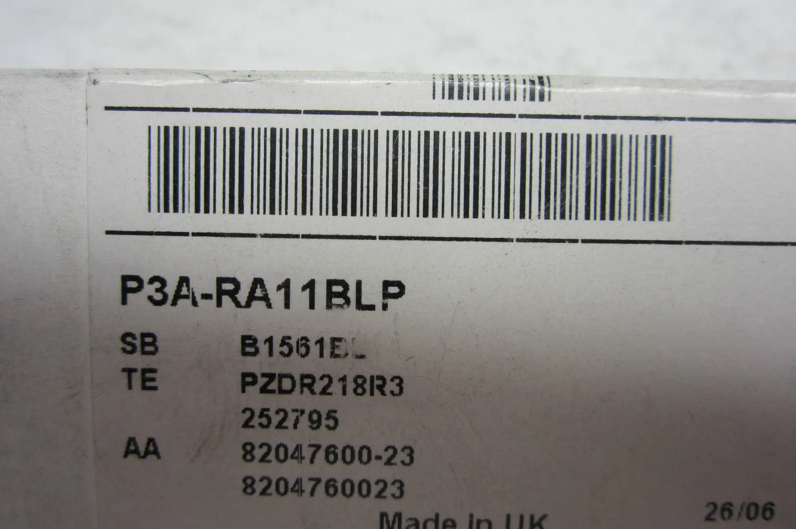 NEW PARKER P3A-RA11BLP REGULATOR P3ARA11BLP