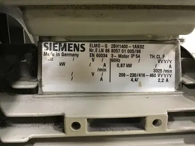 USED SIEMENS ELMO-G 2BH1400-1AK02