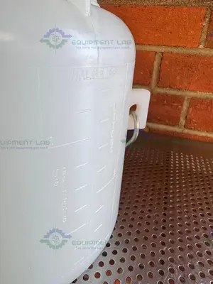Used NON METALLIC SOLUTIONS NALGENE 10 LITER NALGENE CARBOY W/ APOLLO 1/2" FITTINGS Bottles California US | Equipment Lab #1437717