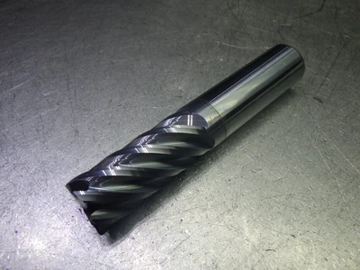 Monster 3/4" 6 Flute Carbide CR Endmill 3/" Shank .03" R 292-301244 (LOC473B)