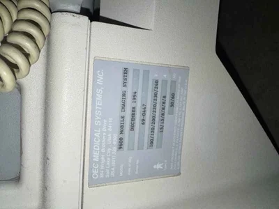 Used GE OEC 9600 X-Ray - Medical Texas US | PT Medical Technologies #1458581