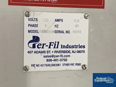 USED PER-FIL Per-Fil Single Head Powder Filler, Model Micro-SCW