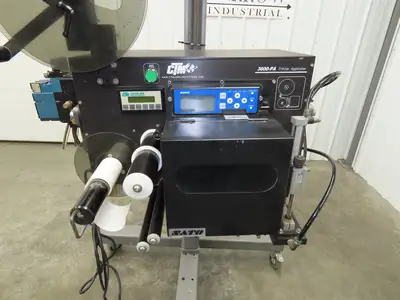 CTM 3600-PA High Speed Label Applicator SATO Thermal Printer Mobile