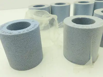 Norton Abrasives GWBG875 Alundum Grinding Wheel 3.0"x6.374x1-3/4" Lot of 4 Sets