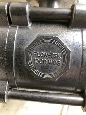 Flow-Tek Hytork-280 316 SS 2 Way Air Operated 2″ Sanitary Ball Valve 120PSIG